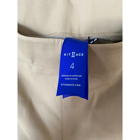 Kit & Ace Women's 4 Navigator Classic Ankle Pant Skinny Oak NWT - Picture 3 of 5